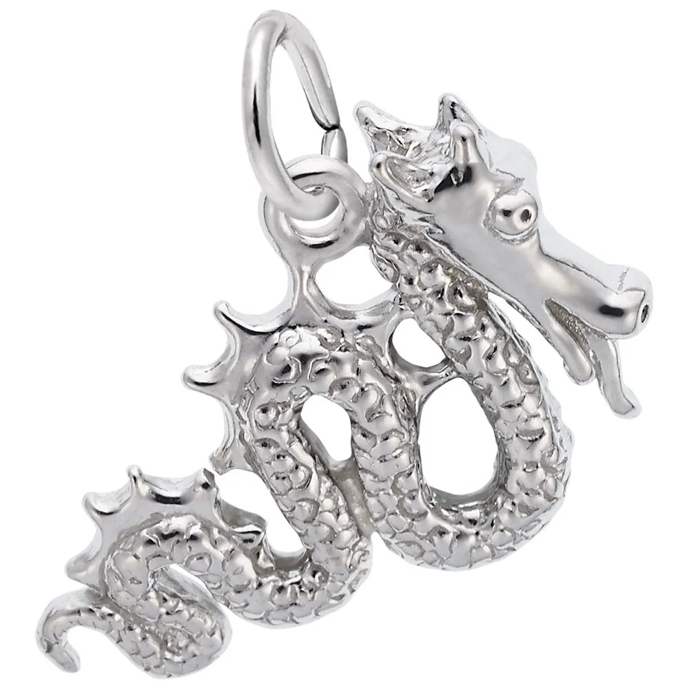 Rembrandt Charms - Serpent Dragon Charm - 1692 Rembrandt Charms Charm Birmingham Jewelry
