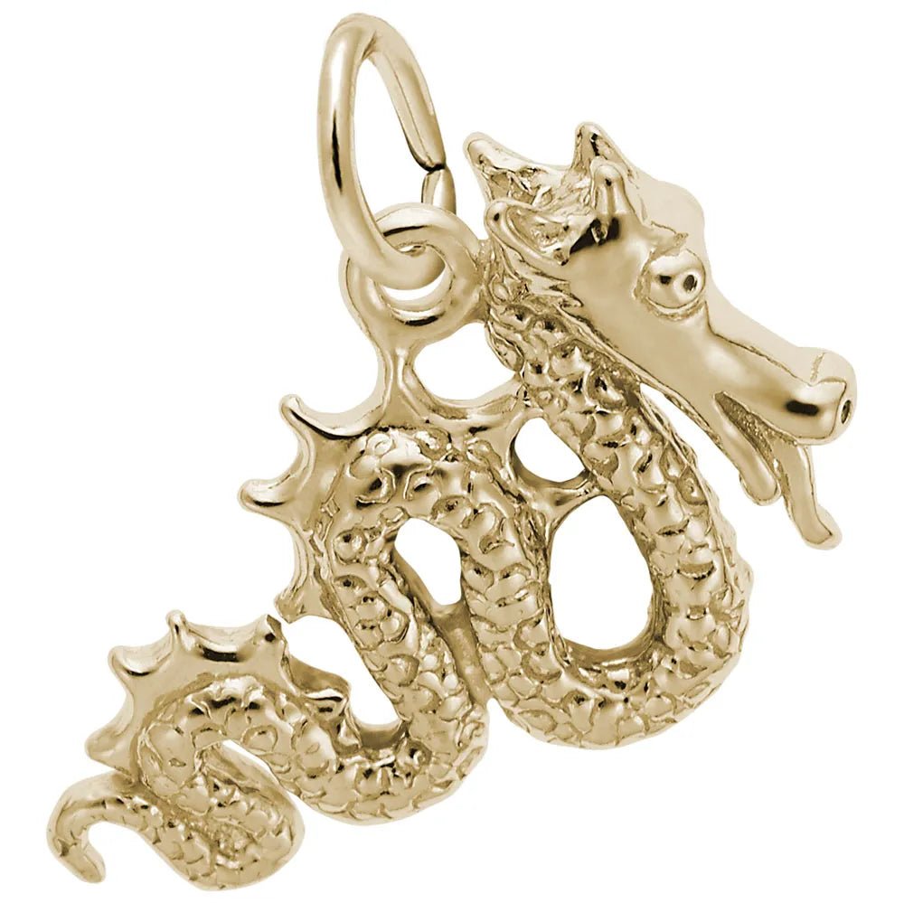 Rembrandt Charms - Serpent Dragon Charm - 1692 Rembrandt Charms Charm Birmingham Jewelry
