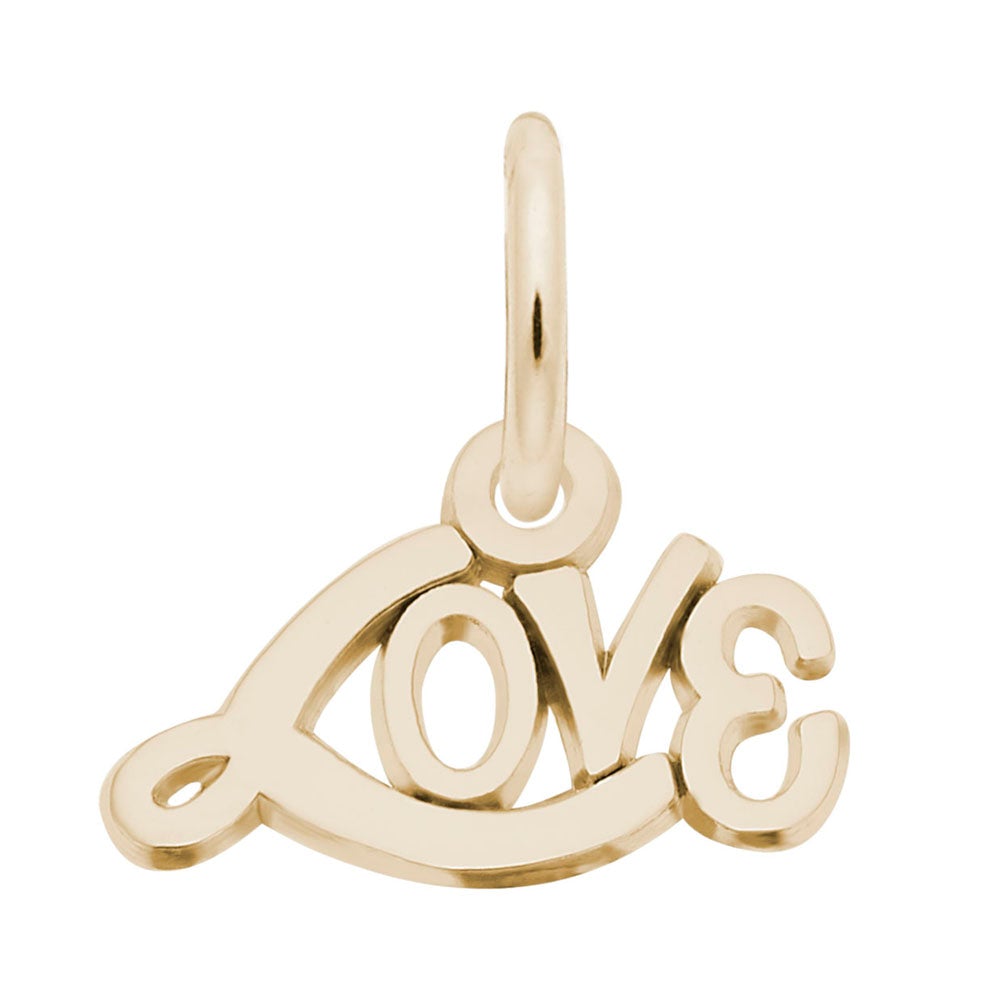 Rembrandt Charms - Signed with Love Accent Charm - 5592 Rembrandt Charms Charm Birmingham Jewelry