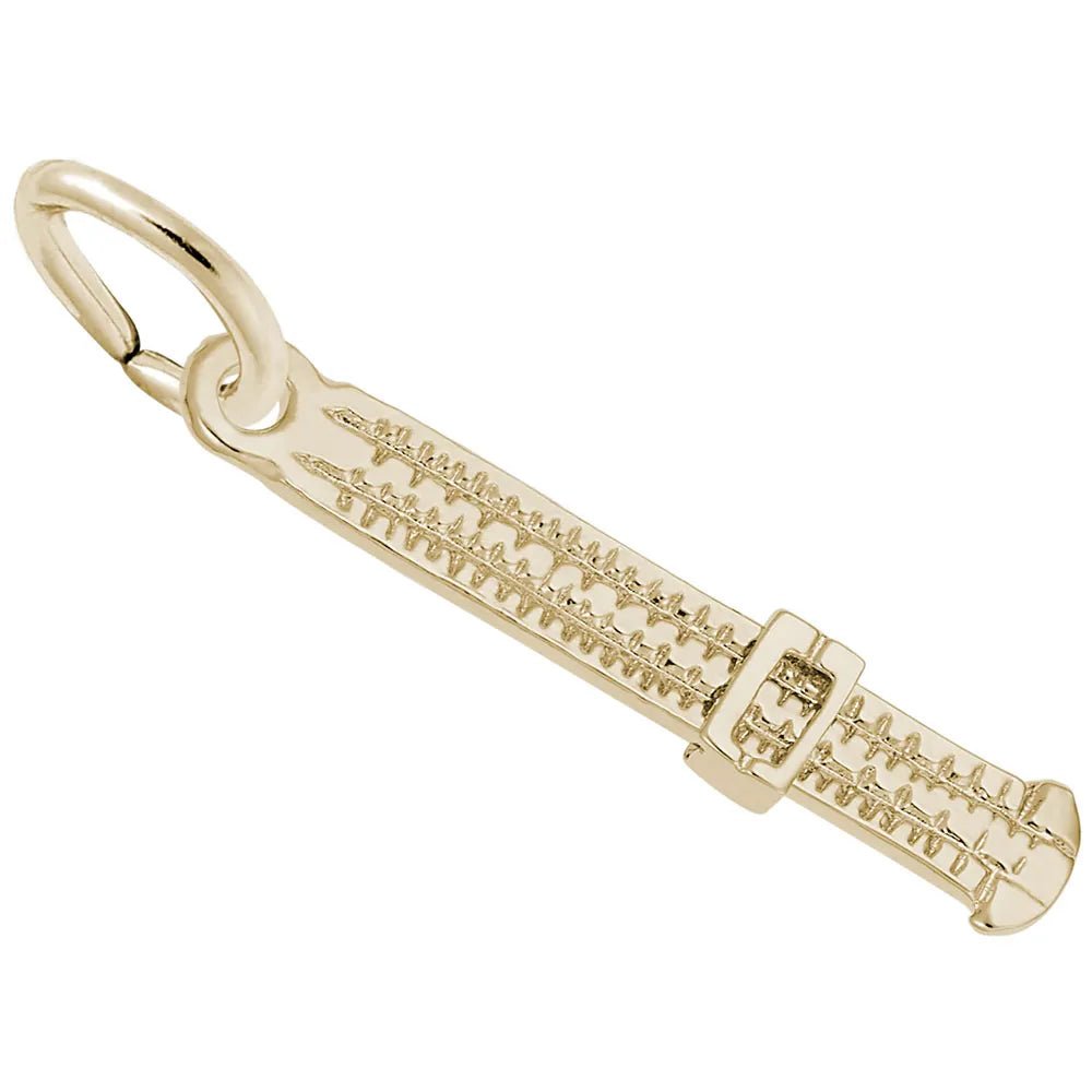 Rembrandt Charms - Slide Rule Charm - 2252 Rembrandt Charms Charm Birmingham Jewelry