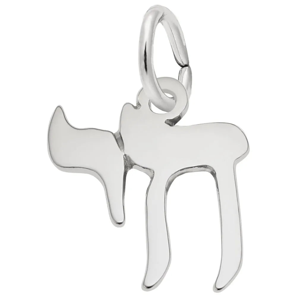 Rembrandt Charms - Small Chai Charm - 0767 Rembrandt Charms Charm Birmingham Jewelry