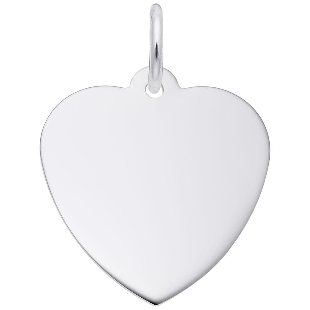 Rembrandt Charms - Small Classic Heart Charm - 4609 Rembrandt Charms Charm Birmingham Jewelry