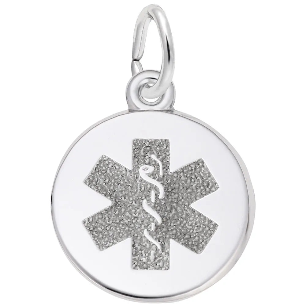 Rembrandt Charms - Small Medical Symbol Charm - 5203 Rembrandt Charms Charm Birmingham Jewelry