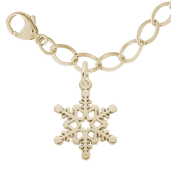 Rembrandt Charms - Snowflake Bracelet Set - 27-7816-112 Rembrandt Charms Bracelet Set Birmingham Jewelry 