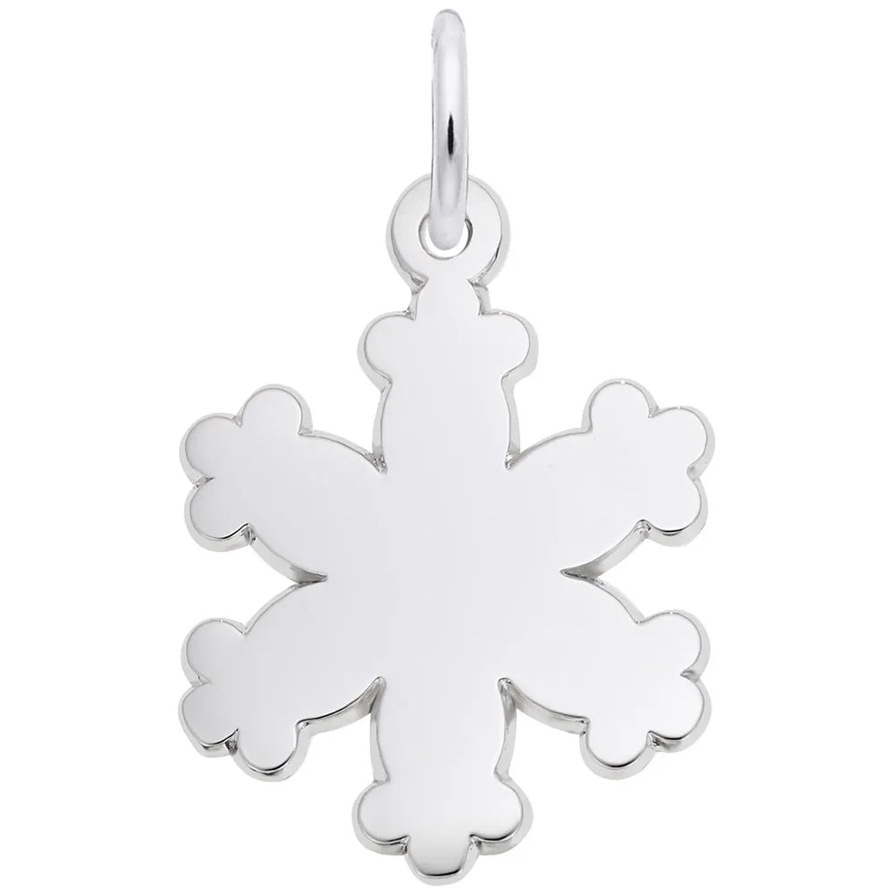 Rembrandt Charms - Snowflake Charm - 1869 Rembrandt Charms Charm Birmingham Jewelry