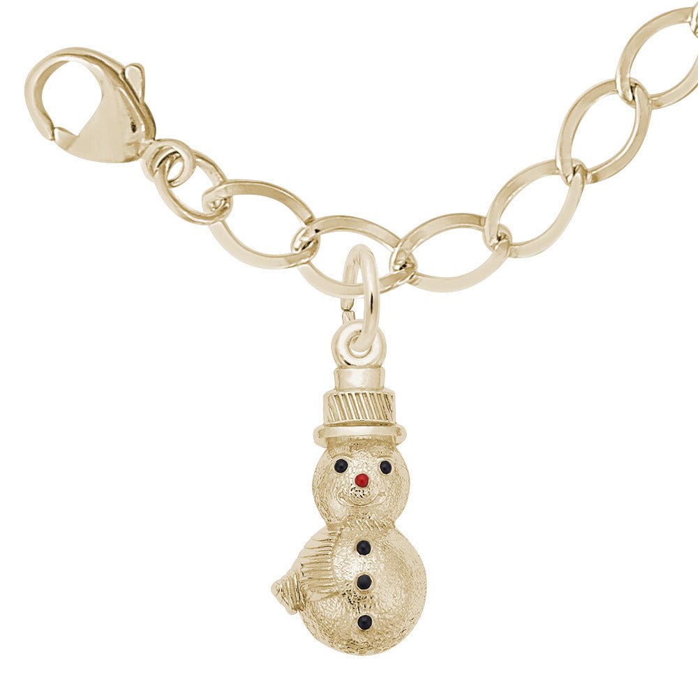 Rembrandt Charms - Snowman Bracelet Set - 27-6552-112 Rembrandt Charms Bracelet Set Birmingham Jewelry