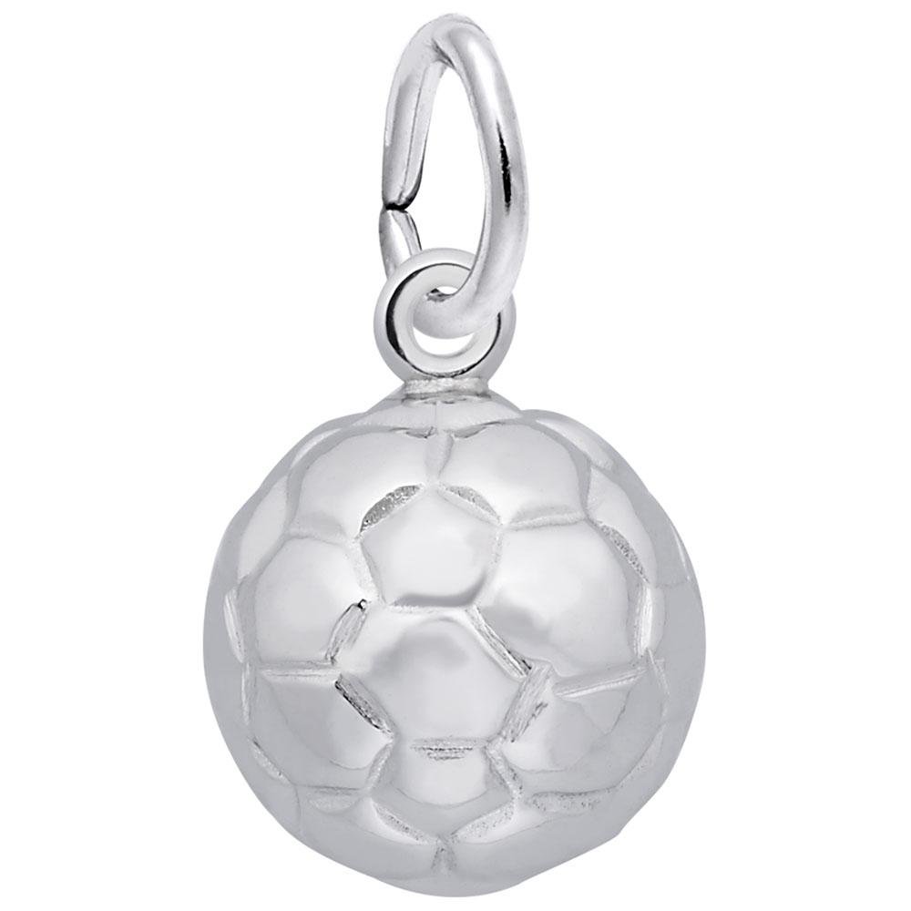 Rembrandt Charms - Soccer Ball Charm - 4989 Rembrandt Charms Charm Birmingham Jewelry