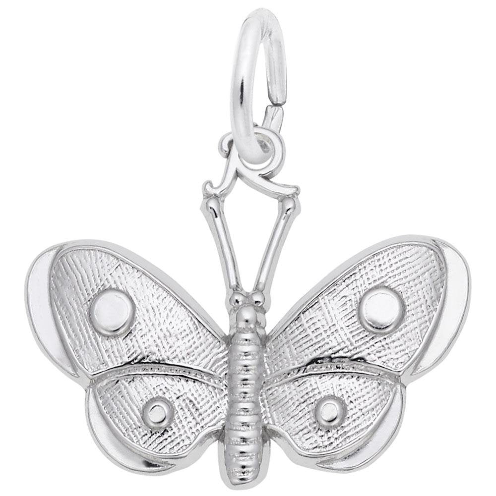 Rembrandt Charms - Spotted Wings Butterfly Charm - 1768 Rembrandt Charms Charm Birmingham Jewelry