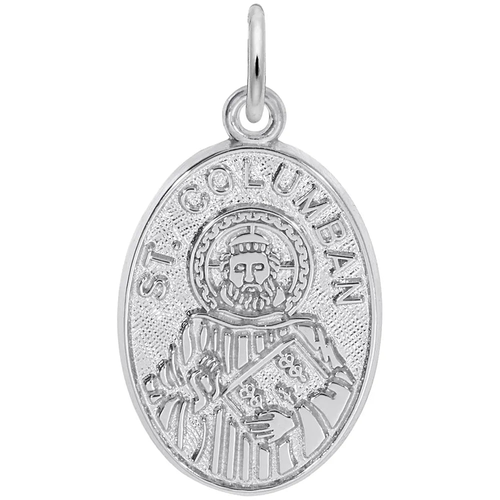 Rembrandt Charms - St. Columban Charm - 1769 Rembrandt Charms Charm Birmingham Jewelry