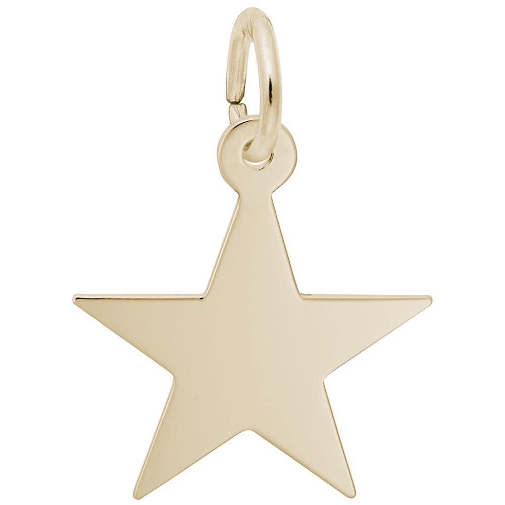 Rembrandt Charms - Star Charm - 3484 Rembrandt Charms Charm Birmingham Jewelry