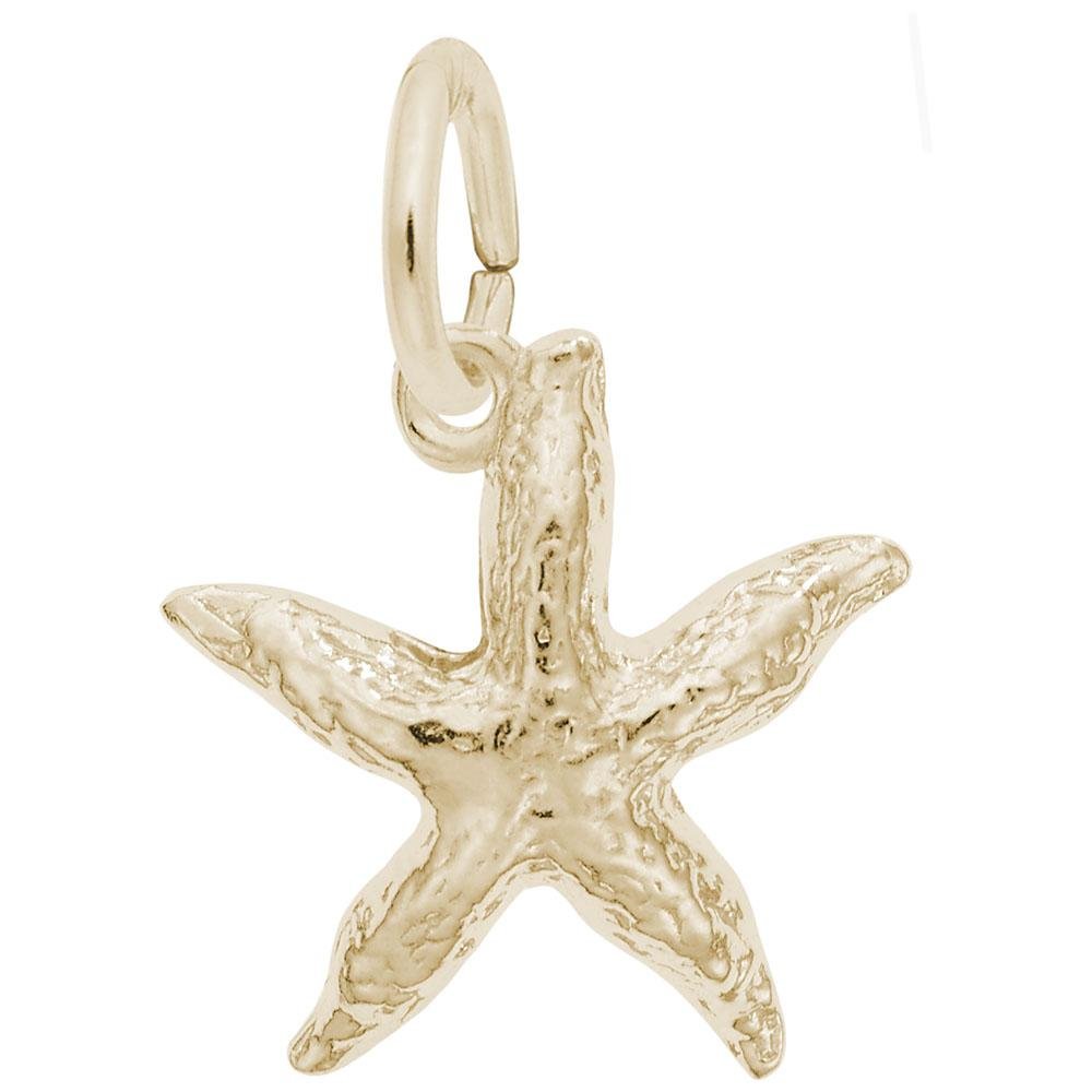 Rembrandt Charms - Starfish Charm - 0533 Rembrandt Charms Charm Birmingham Jewelry