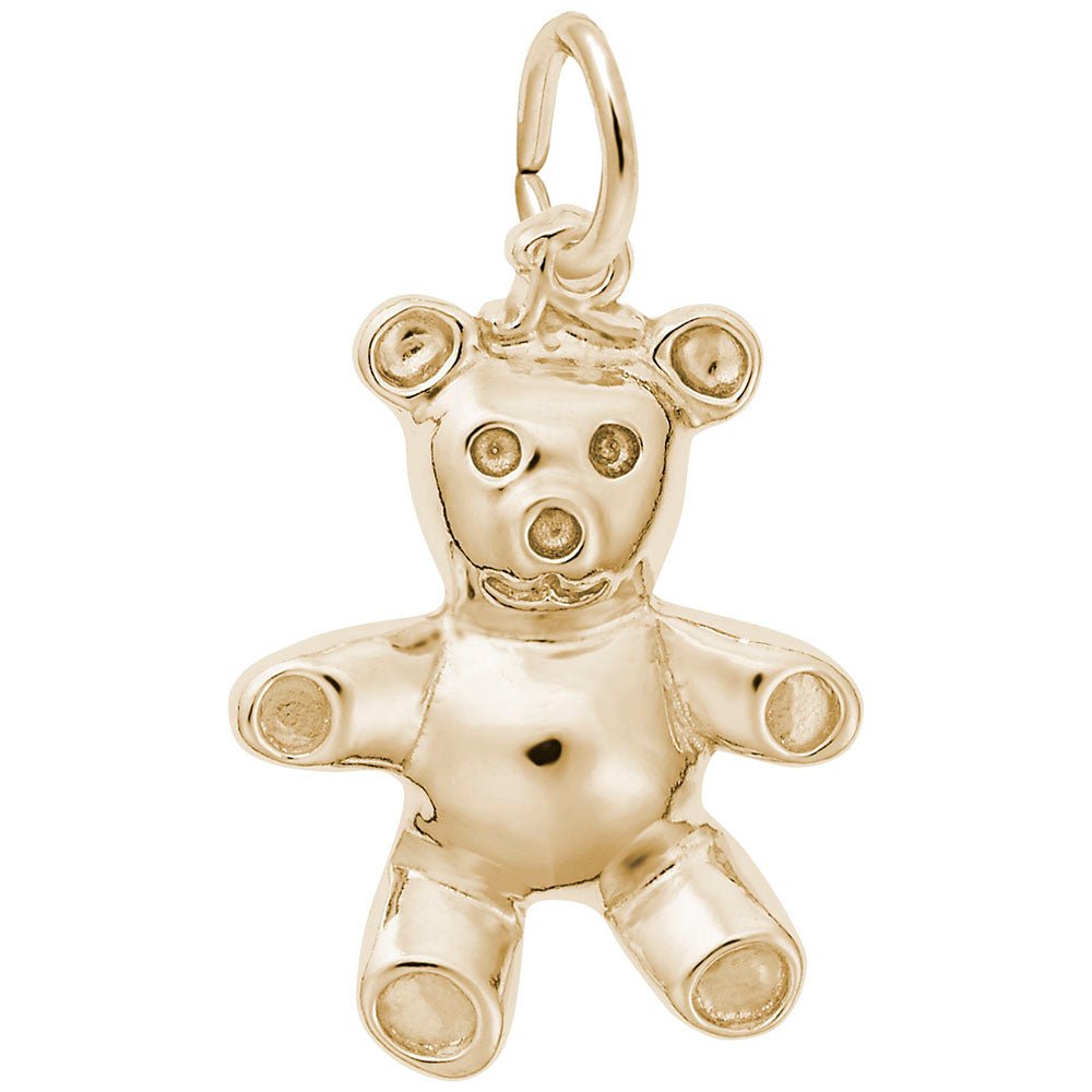 Rembrandt Charms - Stuffed Bear Charm - 8189 Rembrandt Charms Charm Birmingham Jewelry