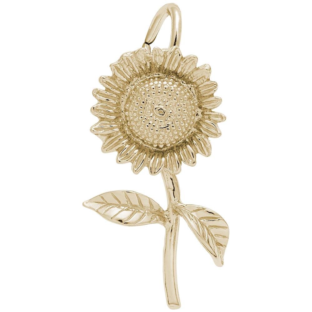 Rembrandt Charms - Sunflower Charm - 3303 Rembrandt Charms Charm Birmingham Jewelry