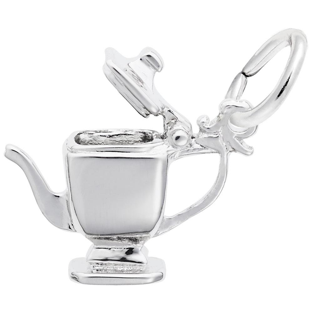 Rembrandt Charms - Teapot Charm - 0691 Rembrandt Charms Charm Birmingham Jewelry
