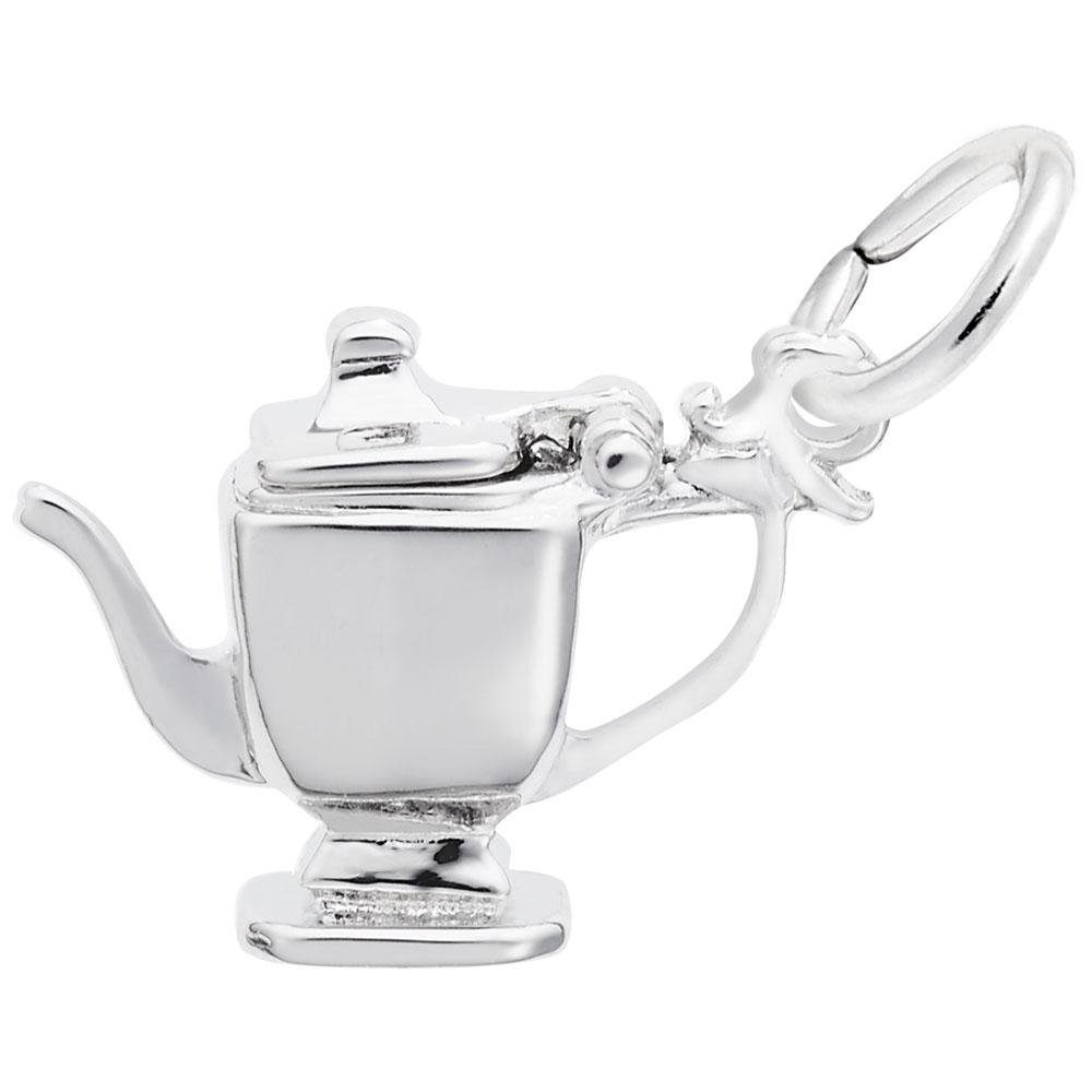 Rembrandt Charms - Teapot Charm - 0691 Rembrandt Charms Charm Birmingham Jewelry
