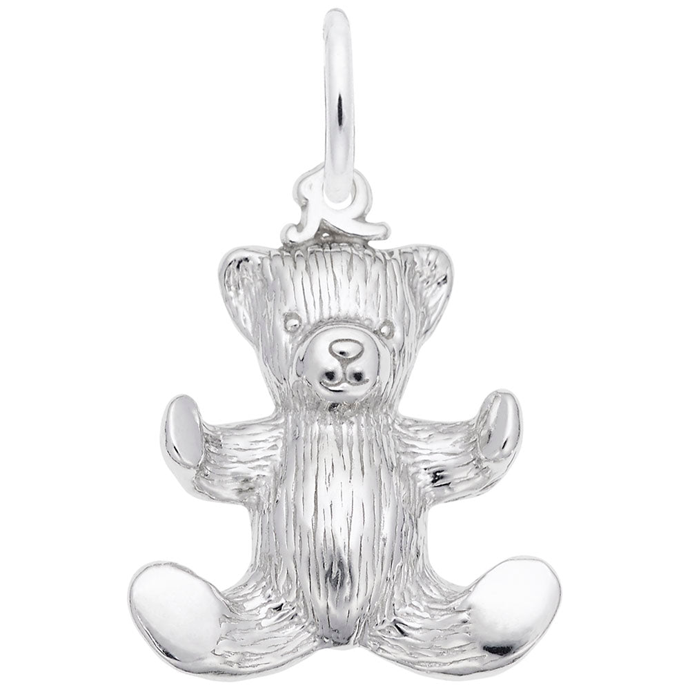 Rembrandt Charms - Teddy Bear Charm - 8243 Rembrandt Charms Charm Birmingham Jewelry