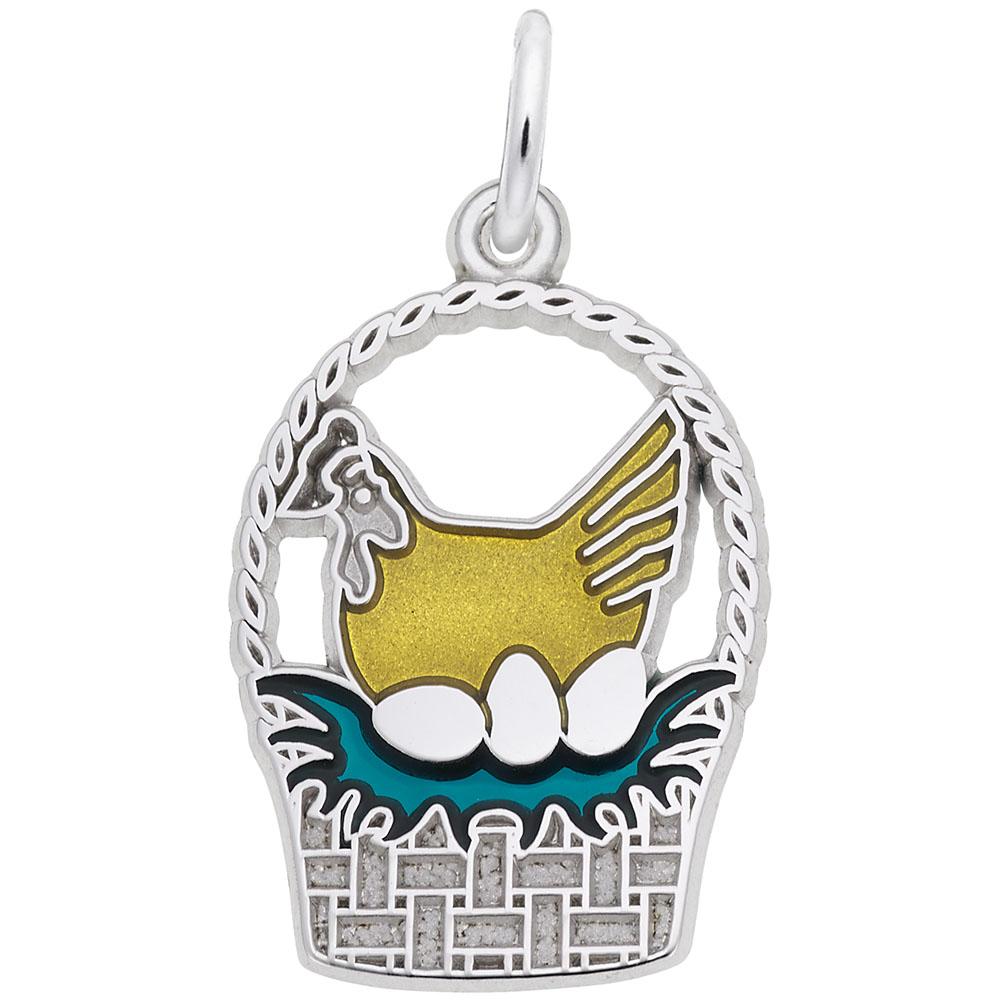 Rembrandt Charms - Three French Hens Charm - 3903 Rembrandt Charms Charm Birmingham Jewelry