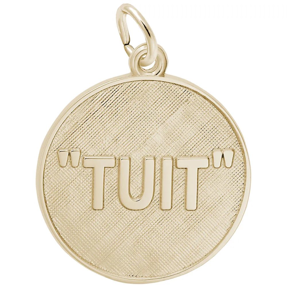 Rembrandt Charms - Tuit Disc Charm - 3268 Rembrandt Charms Charm Birmingham Jewelry