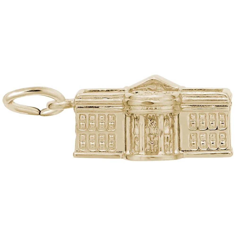 Rembrandt Charms - United States White House Charm - 8245 Rembrandt Charms Charm Birmingham Jewelry