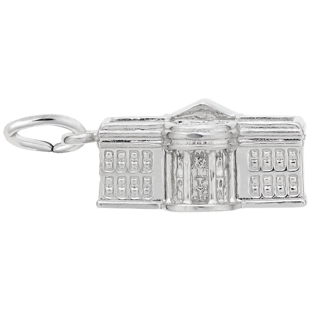 Rembrandt Charms - United States White House Charm - 8245 Rembrandt Charms Charm Birmingham Jewelry