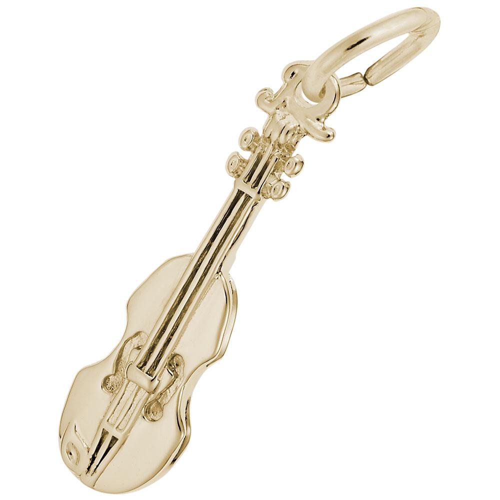 Rembrandt Charms - Violin Accent Charm - 0501 Rembrandt Charms Charm Birmingham Jewelry