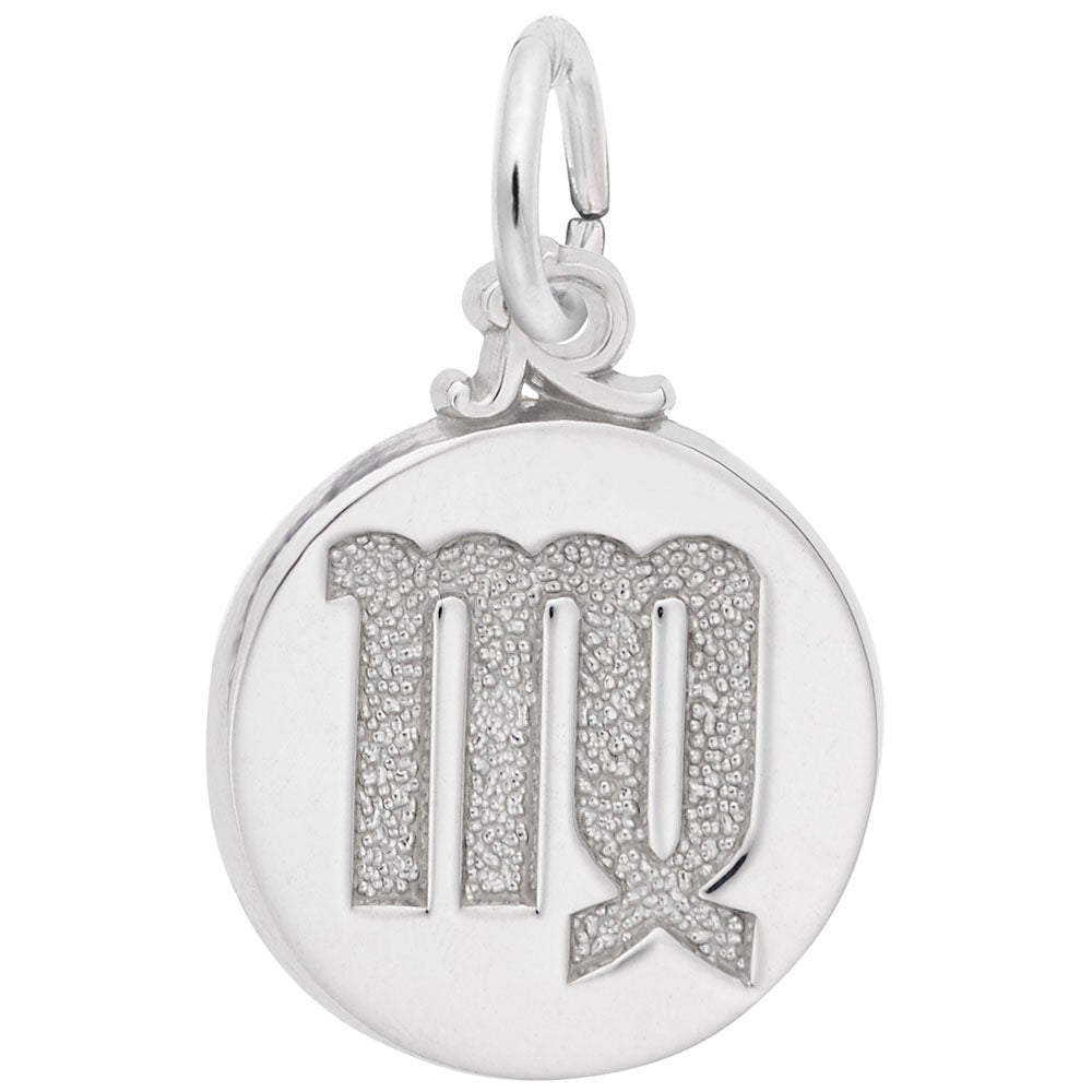 Rembrandt Charms - Virgo Symbol of the Sky Charm - 6768 Rembrandt Charms Charm Birmingham Jewelry