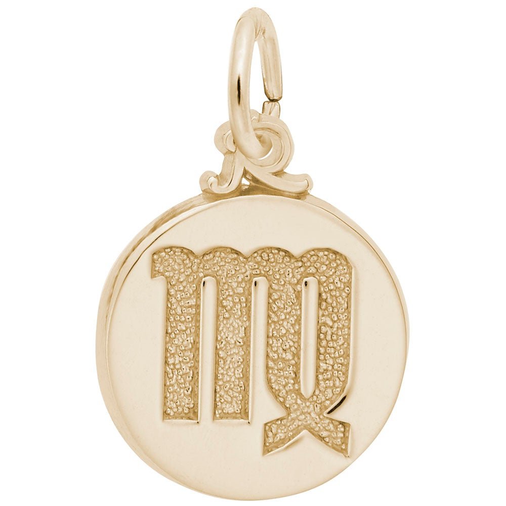 Rembrandt Charms - Virgo Symbol of the Sky Charm - 6768 Rembrandt Charms Charm Birmingham Jewelry