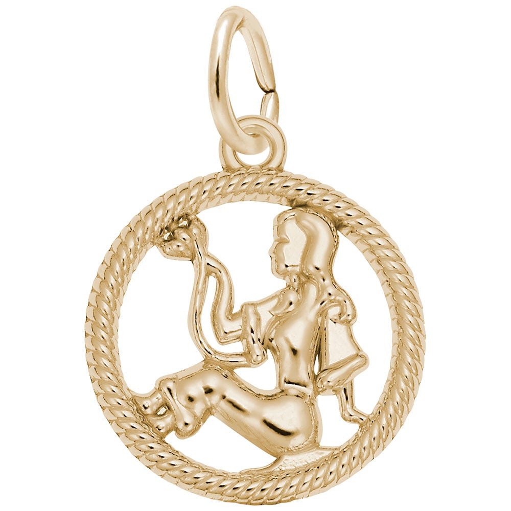 Rembrandt Charms - Virgo Virgin Charm - 4778 Rembrandt Charms Charm Birmingham Jewelry