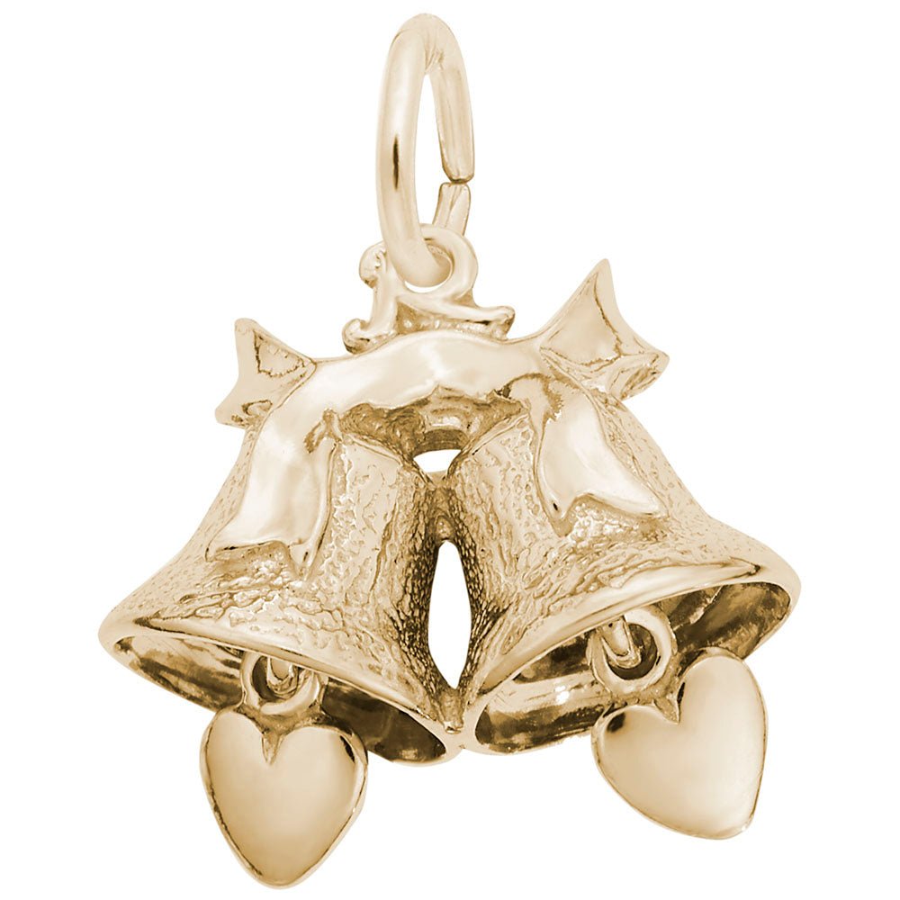 Rembrandt Charms - Wedding Bells Charm - 8183 Rembrandt Charms Charm Birmingham Jewelry