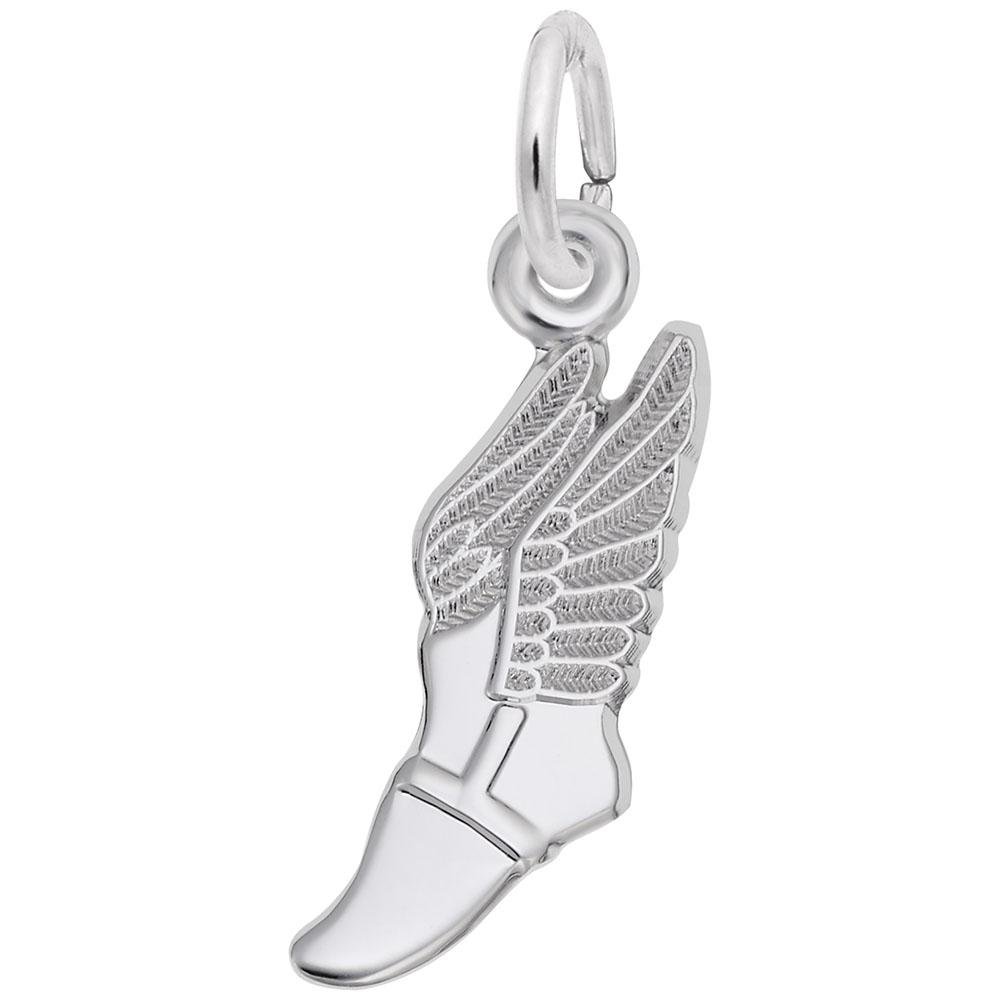 Rembrandt Charms - Winged Shoe Charm - 7845 Rembrandt Charms Charm Birmingham Jewelry