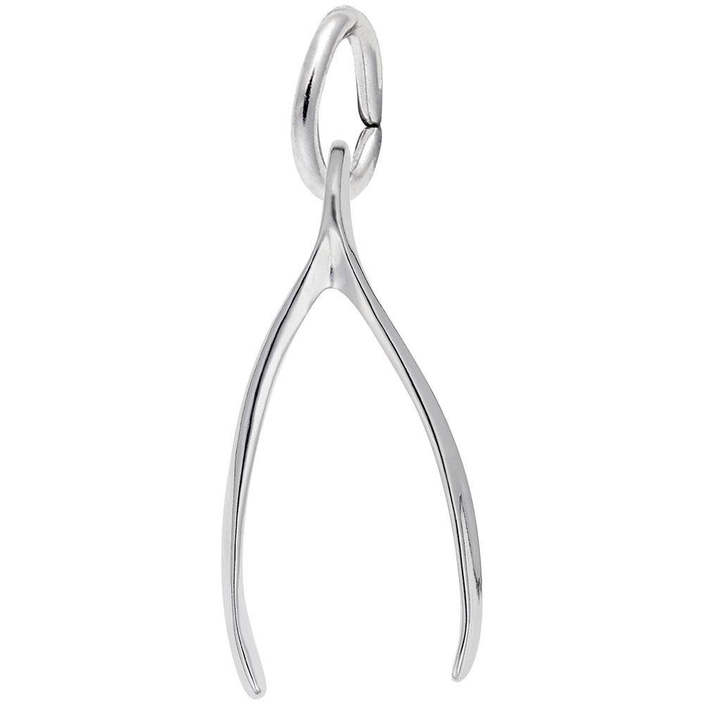 Rembrandt Charms - Wishbone Charm - 0584 Rembrandt Charms Charm Birmingham Jewelry