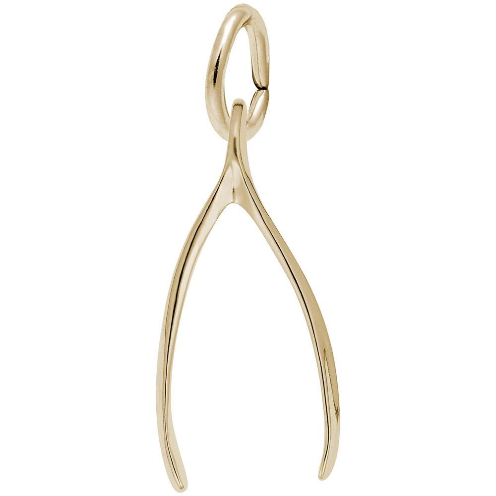 Rembrandt Charms - Wishbone Charm - 0584 Rembrandt Charms Charm Birmingham Jewelry