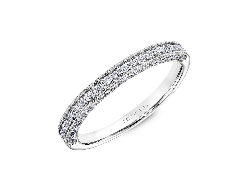 Scott Kay - SK5009 - Luminaire SCOTT KAY Wedding Band Birmingham Jewelry
