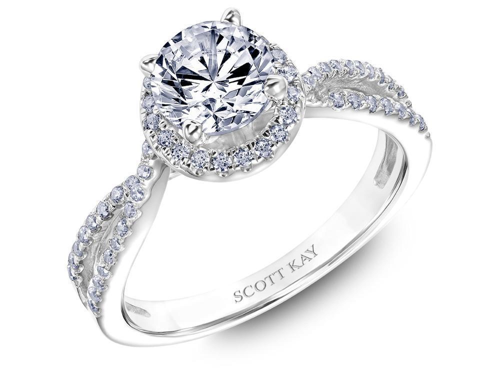 Scott Kay - SK5074 - Luminaire SCOTT KAY Engagement Ring Birmingham Jewelry