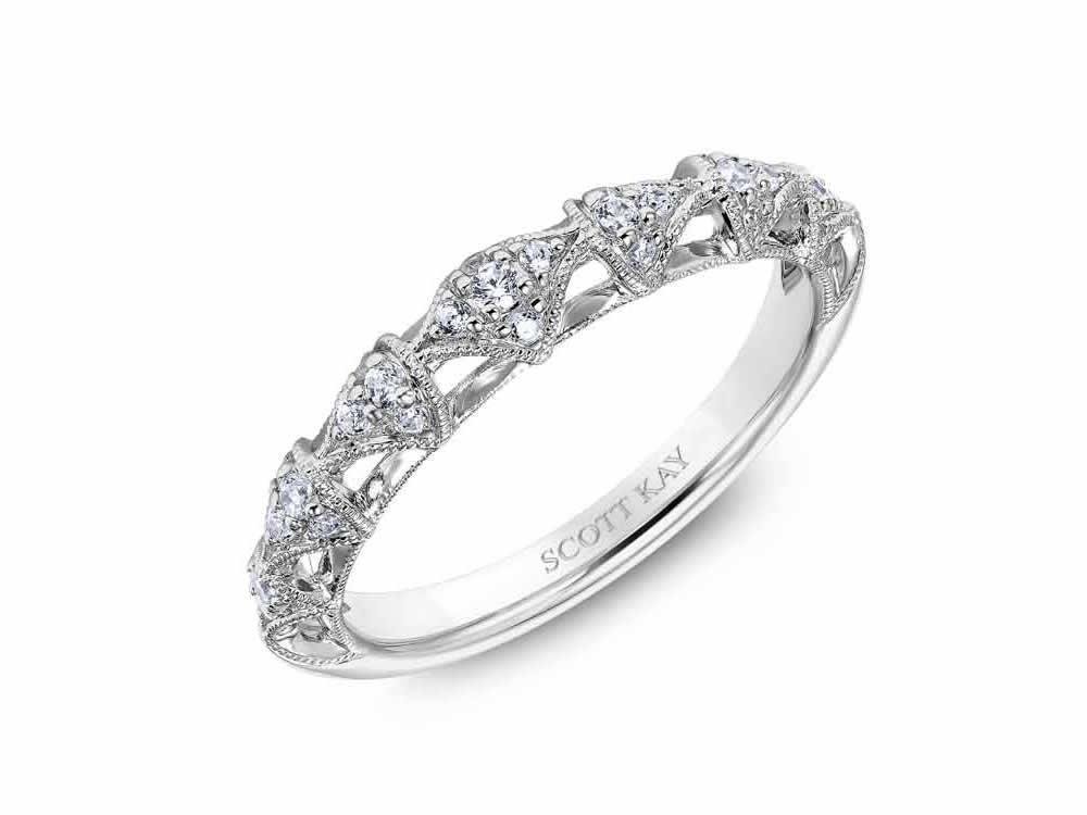 Scott Kay - SK5187 - Heaven's Gates (Band) SCOTT KAY Wedding Band Birmingham Jewelry