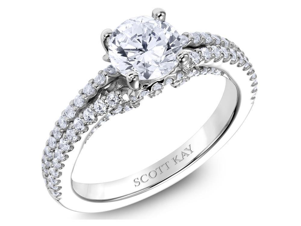 Scott Kay - SK5188 - Heaven's Gates SCOTT KAY Engagement Ring Birmingham Jewelry
