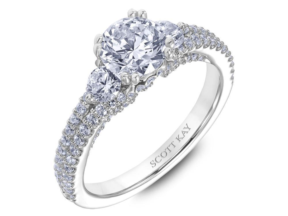 Scott Kay - SK5189 - Heaven's Gates SCOTT KAY Engagement Ring Birmingham Jewelry