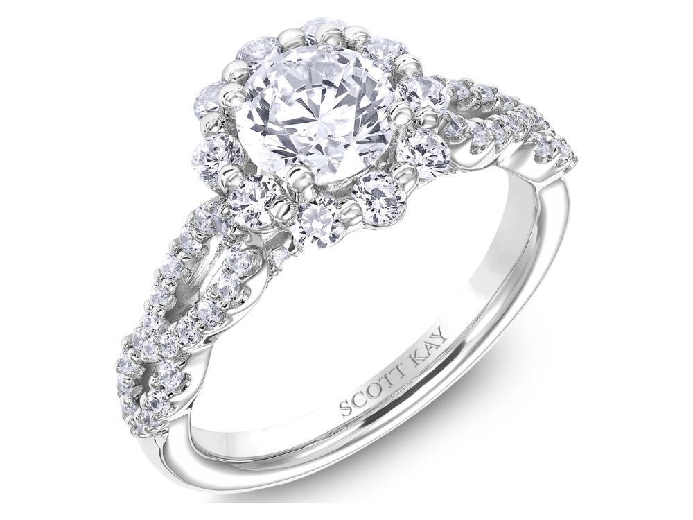 Scott Kay - SK5193 - Namaste SCOTT KAY Engagement Ring Birmingham Jewelry