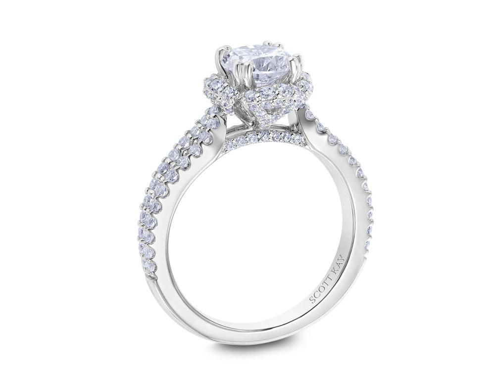 Scott Kay - SK5198 - Heaven's Gates SCOTT KAY Engagement Ring Birmingham Jewelry