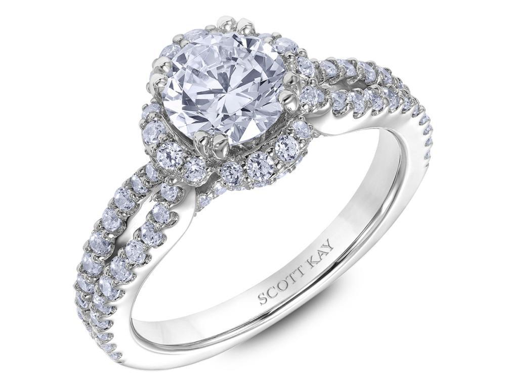 Scott Kay - SK5198 - Heaven's Gates SCOTT KAY Engagement Ring Birmingham Jewelry