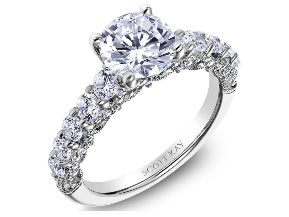 Scott Kay - SK5199 - Heaven's Gates SCOTT KAY Engagement Ring Birmingham Jewelry