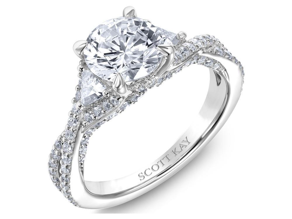 Scott Kay - SK5206 - Namaste SCOTT KAY Engagement Ring Birmingham Jewelry