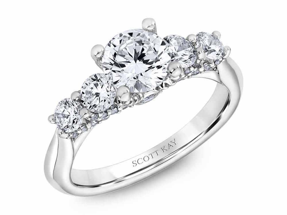 Scott Kay - SK5208 - Crow Setting SCOTT KAY Engagement Ring Birmingham Jewelry