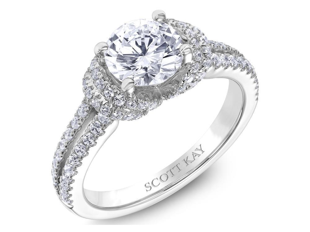 Scott Kay - SK5215 - Luminaire SCOTT KAY Engagement Ring Birmingham Jewelry