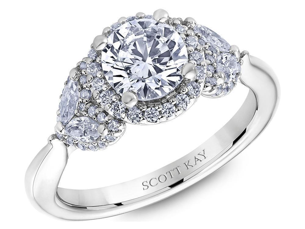 Scott Kay - SK5418 - Namaste SCOTT KAY Engagement Ring Birmingham Jewelry