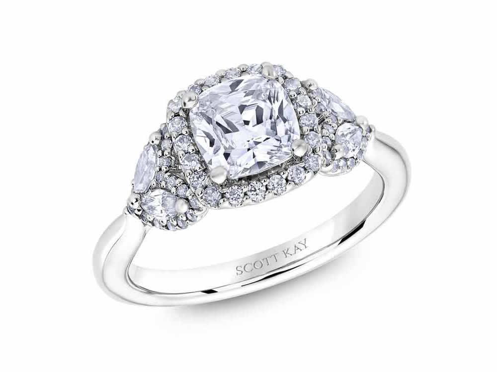 Scott Kay - SK5419 - Namaste SCOTT KAY Engagement Ring Birmingham Jewelry