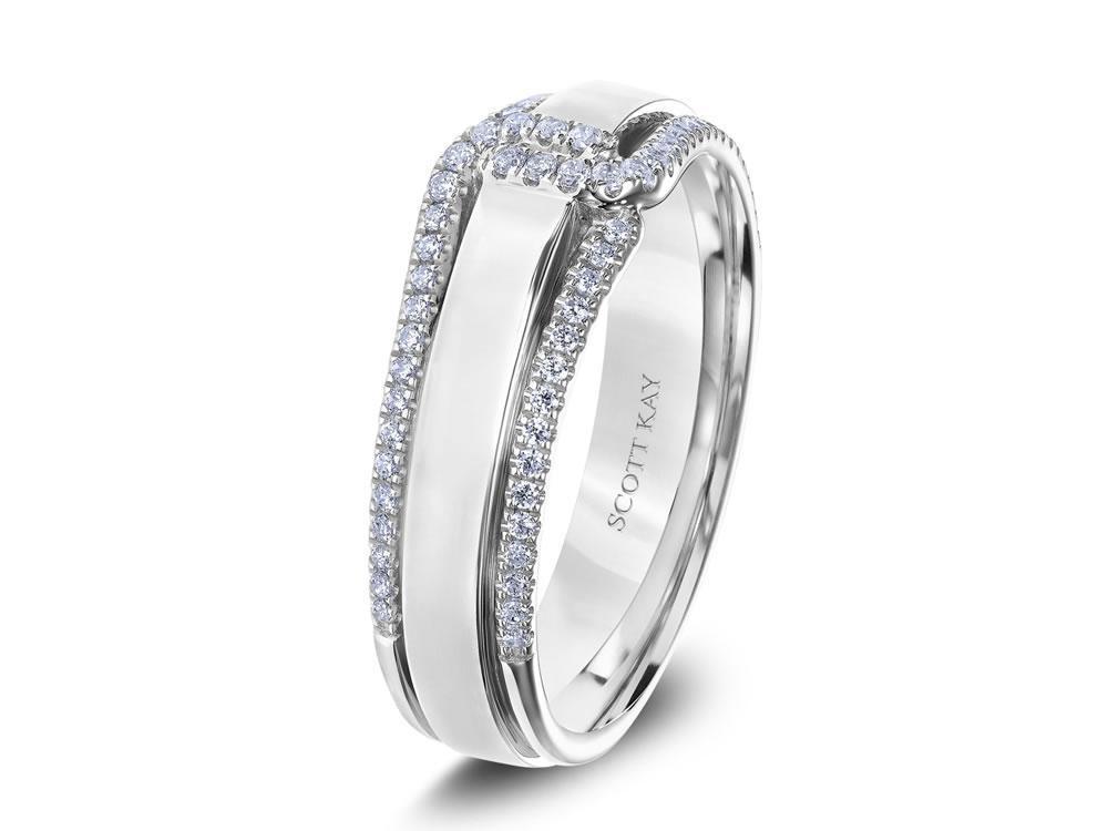 Scott Kay - SK5514 - Guardian SCOTT KAY Men's Wedding Band Birmingham Jewelry