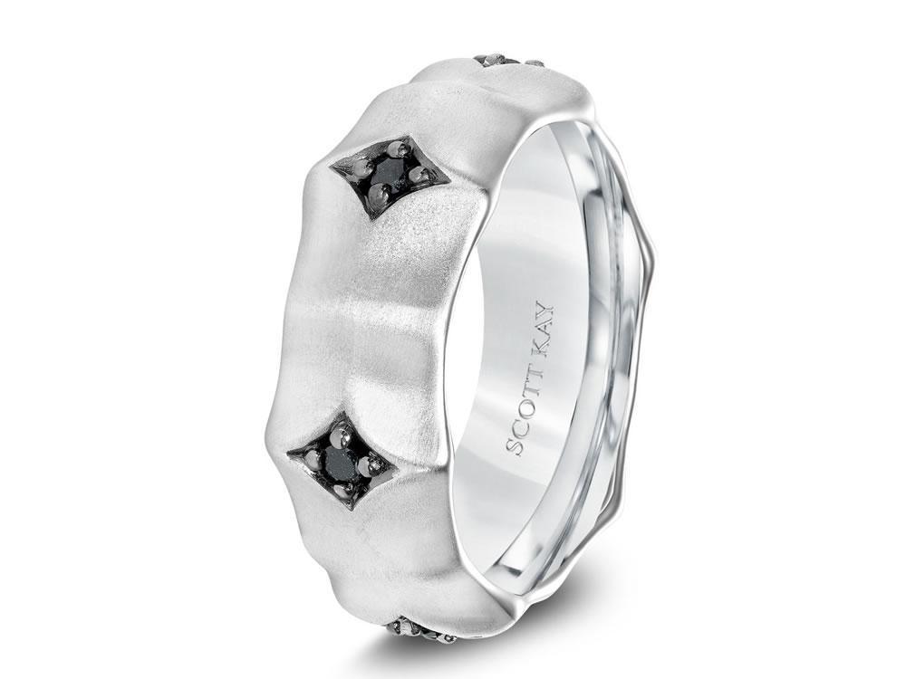 Scott Kay - SK5526 - Gothic SCOTT KAY Men's Wedding Band Birmingham Jewelry