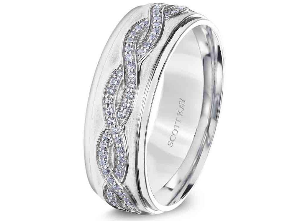 Scott Kay - SK5528 - Luminaire SCOTT KAY Men's Wedding Band Birmingham Jewelry