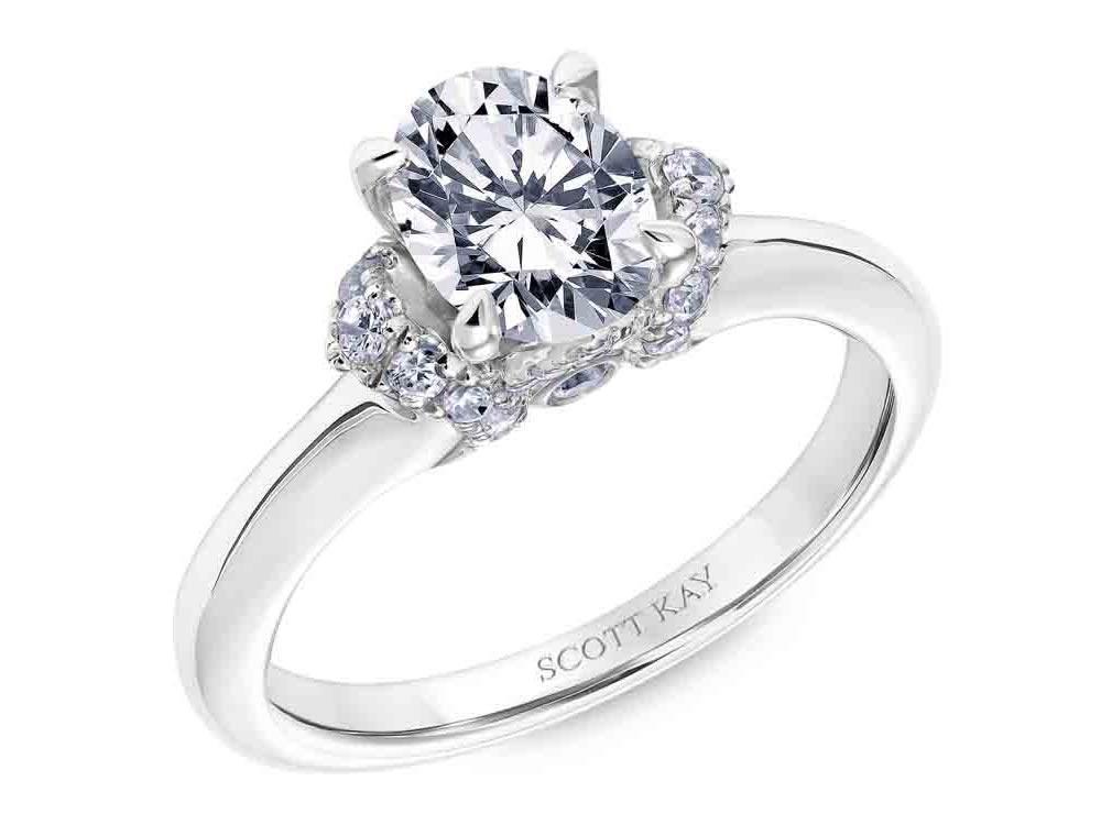 Scott Kay - SK5596 - Luminaire SCOTT KAY Engagement Ring Birmingham Jewelry